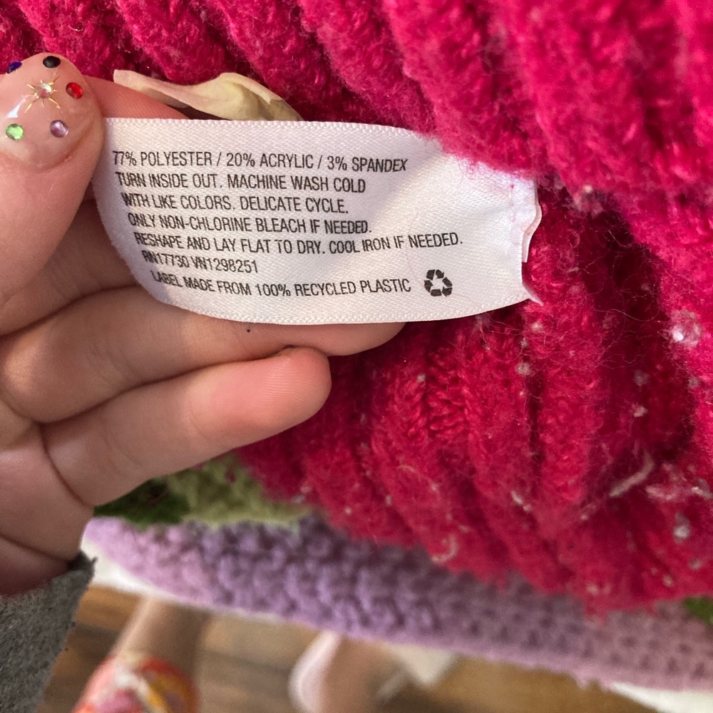 A New Day Hot Pink Sweater